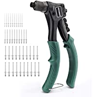 METAKOO Remachadora Manual- Pistola Remachadora con 4 Cabezales de Codificación de Colores Intercambiables- Juego…